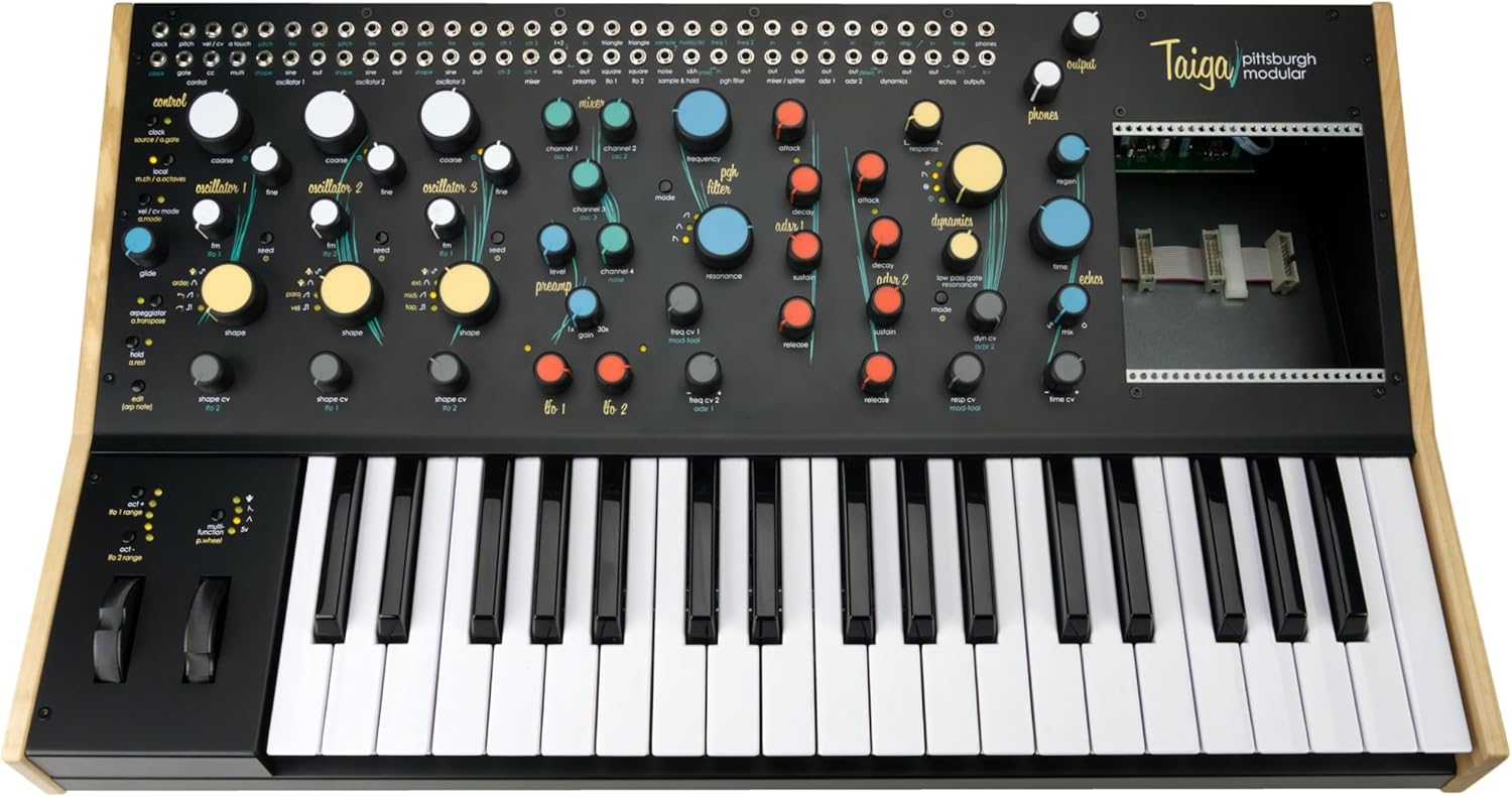 Pittsburgh Modular Taiga Keyboard Semi-modular Analog Synthesizer