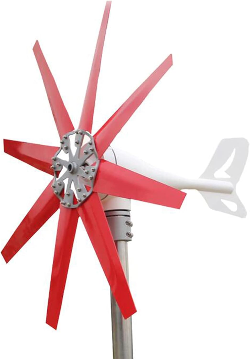 12000W Vertical Axis Wind Turbines, 24V 48V Generator Motor Kit Windmill Energy Charge Turbines for Higher Power Generation