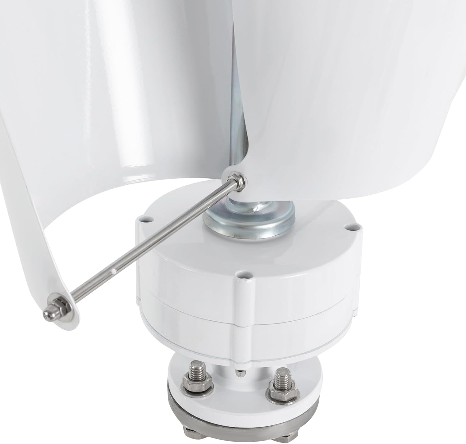 Vertical Wind Turbine Generator Kit, 500W Low Noise Magnetic Levitation Wind Turbine with Controller, 2 Blades Maglev Axis Wind Turbine Generator for Home Street