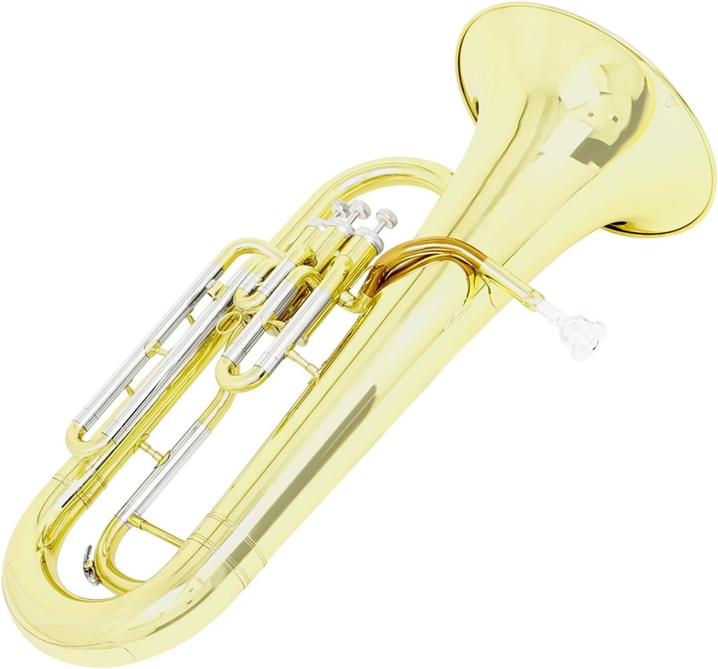 Euphonium In Bb Flat Three Key Instrument For Beginners Euphonium All-brass Instrument