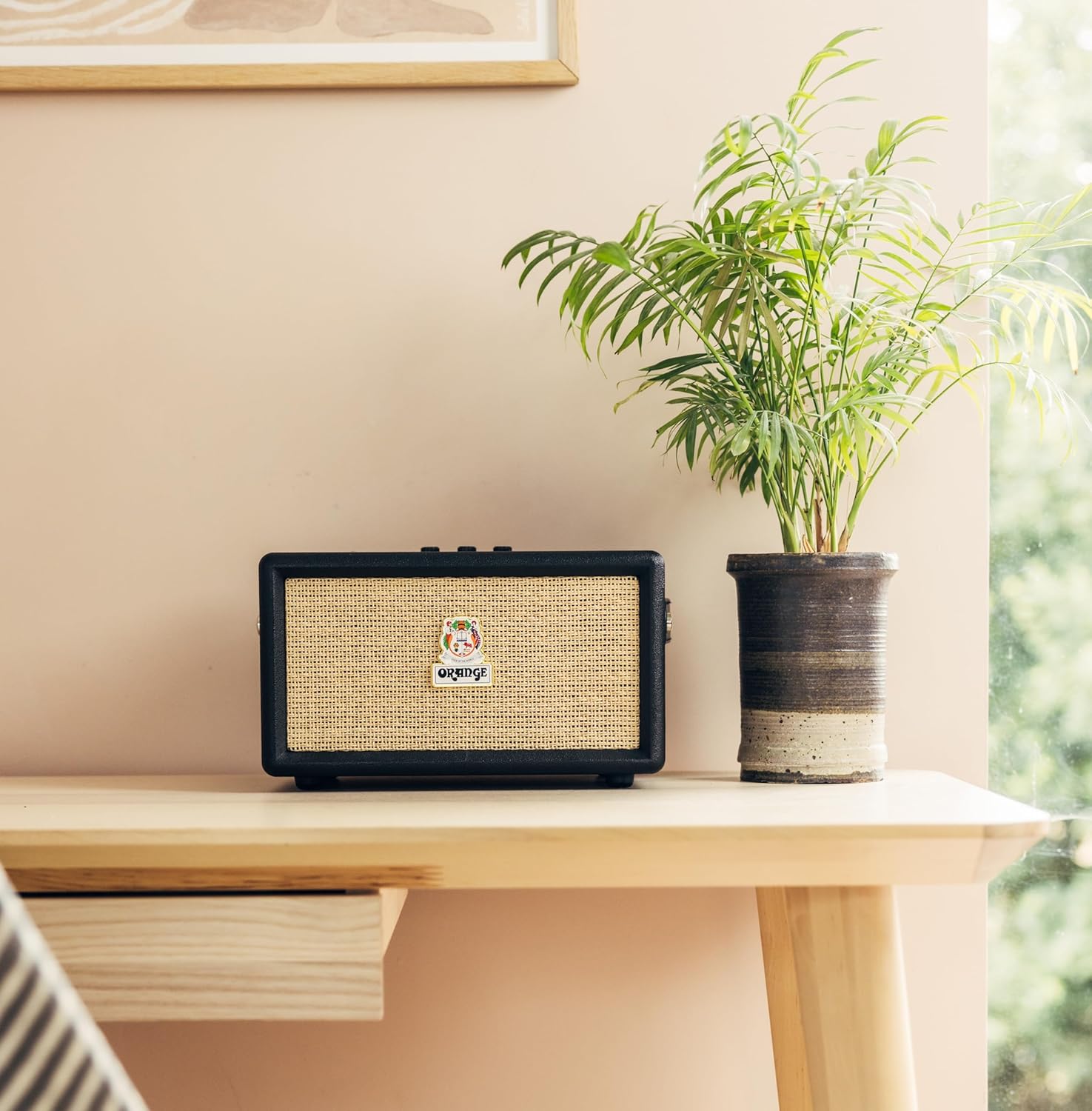 Orange Box - Portable Bluetooth Speaker Delivering Studio Audio Sound, 15M Range, 50W RMS Power, Long Battery Life, iOS & Android Connectivity - Great for Picnics, Festivals, BBQs and Holidays​