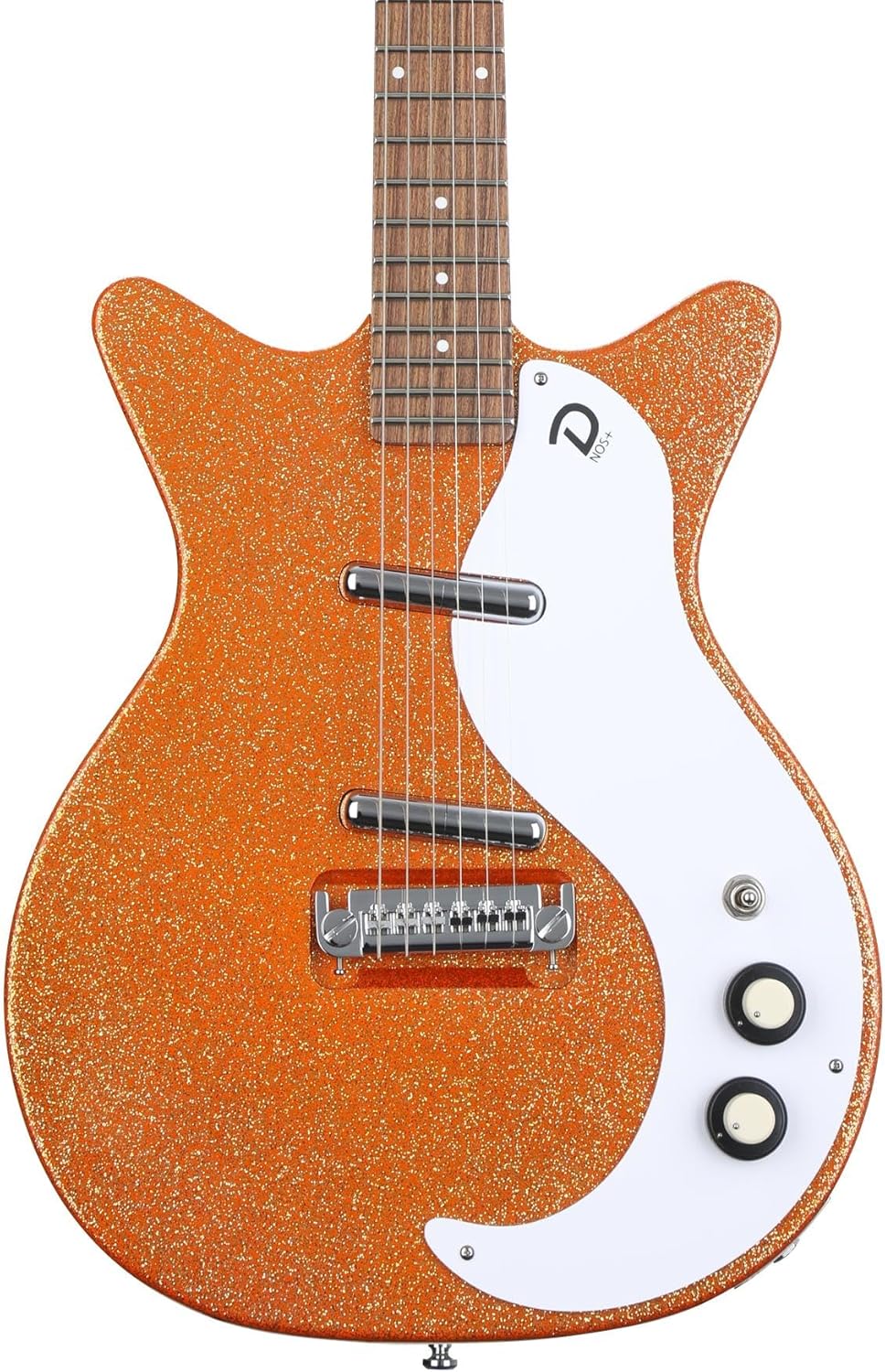 Danelectro '59M NOS+ Electric Guitar - Orange Metalflake