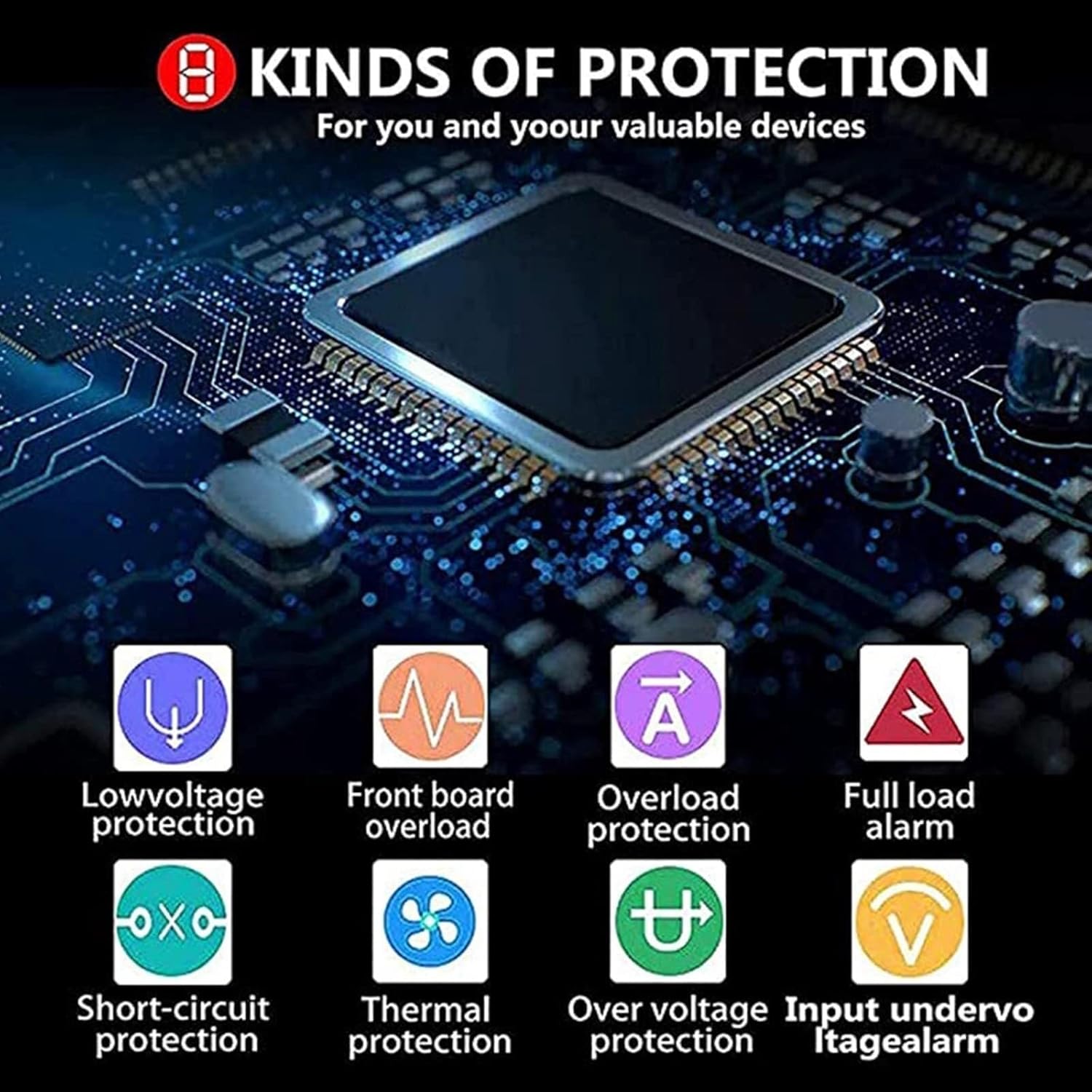 Pure Sine Wave Power Inverter 1600W 2200W 3000W DC 12v 24v 48v 60v to AC 110V/220V Converter with LCD Display and Outlets AC outlets for RV Truck Car 1600W-24Vto110V(60vto110v,3000W)