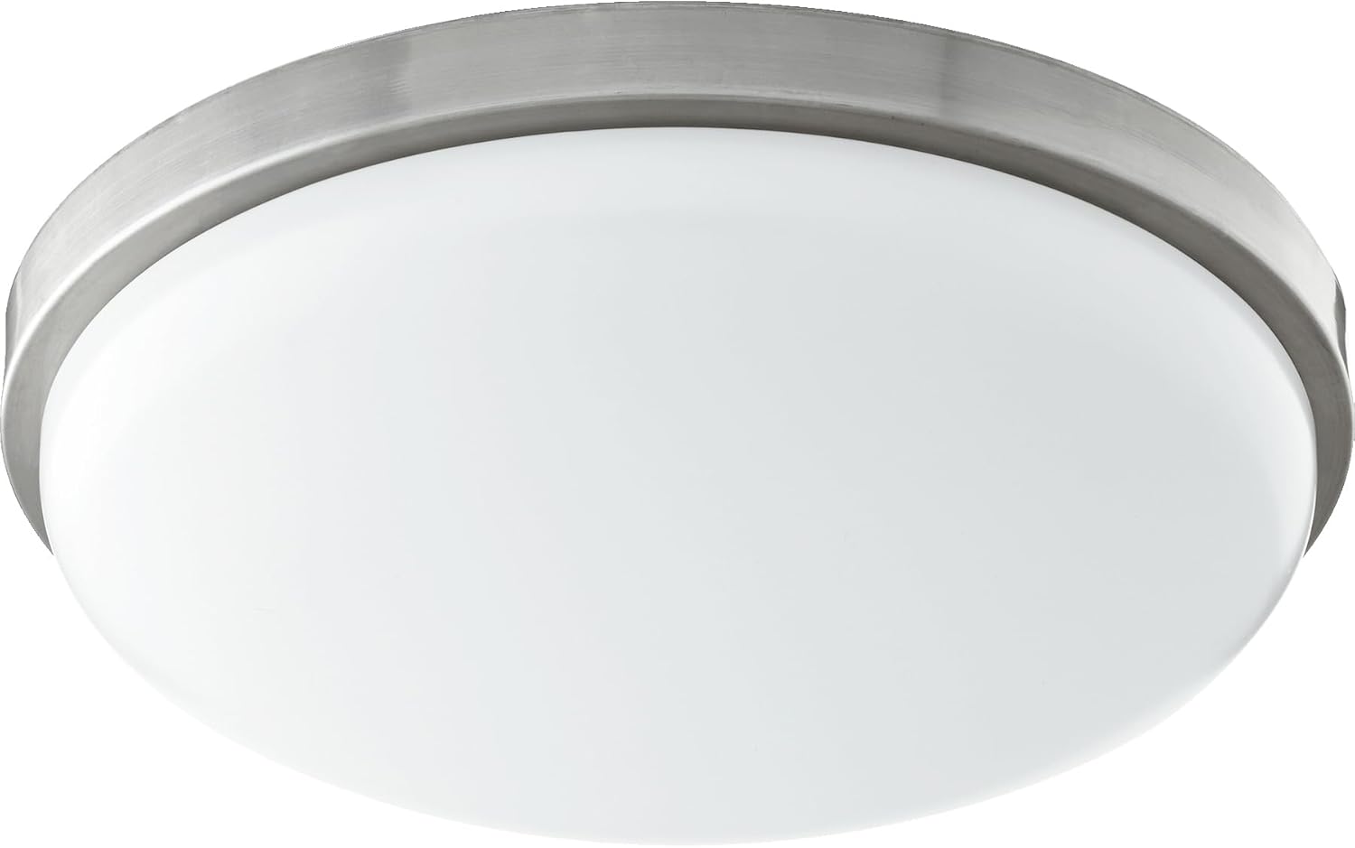 Quorum 902-15-65 Traditional LED Ceiling Mount in Pewter, Nickel, Silver Finish,