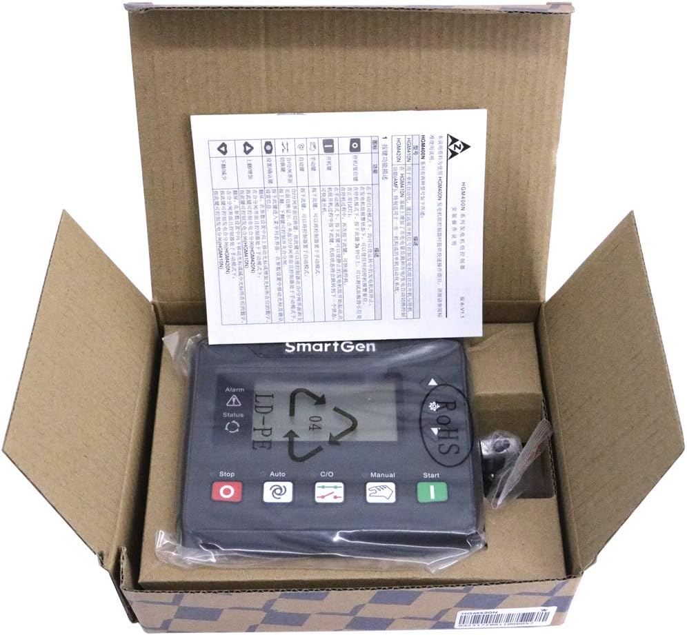 New Smartgen HGM420N AMF Genset Controller Remote Signal Start and Stop Controller Module Mains/Generator Controller Panel