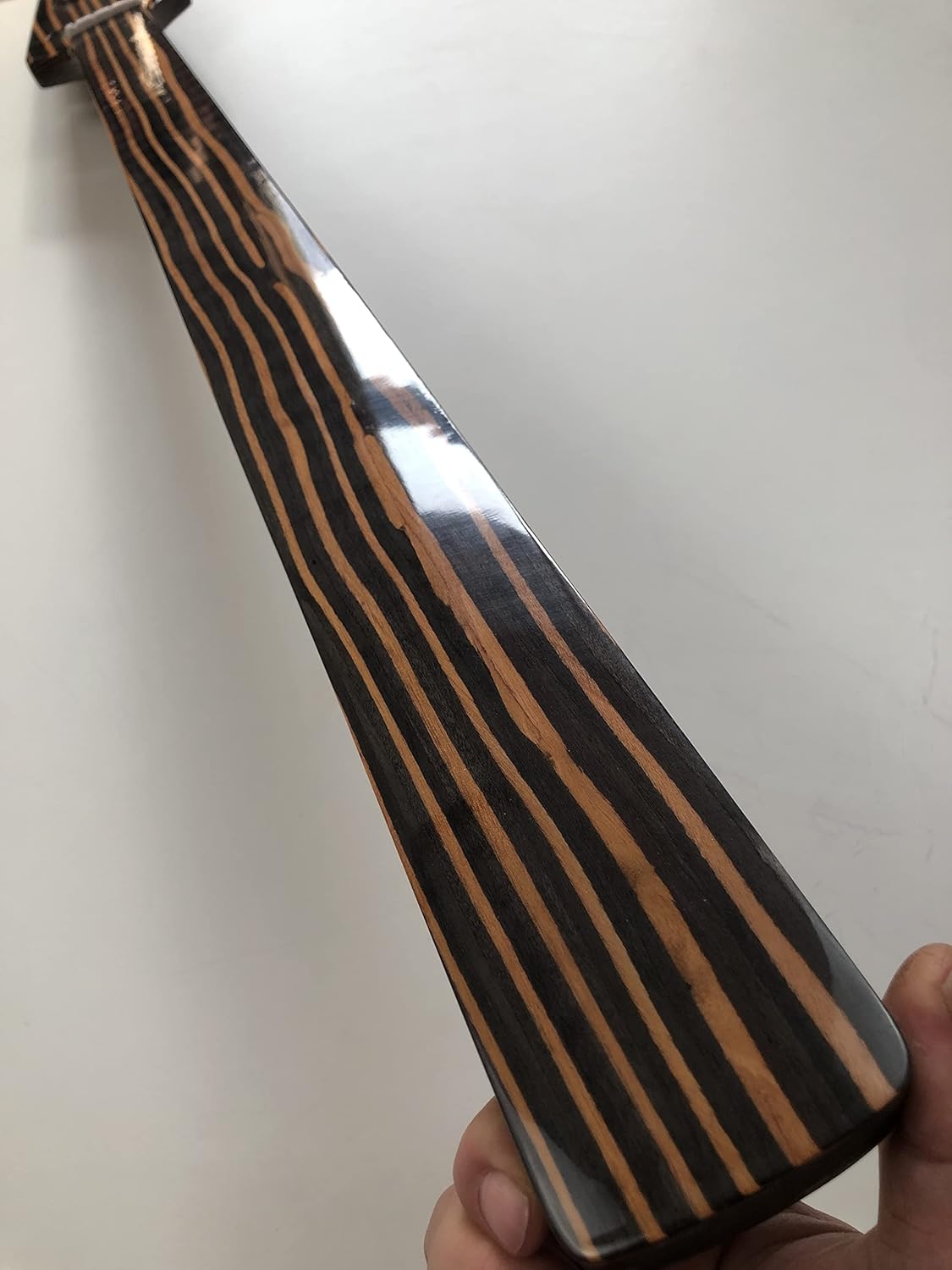 Fretless Bass Guitar Neck Technology Wood 20fret 34 inch Fingerboard Dot Inlay Gloss 4string DIY