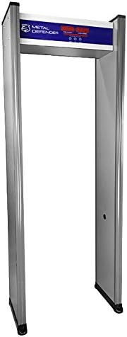 Single Zone Walk-Through Metal Detector for Concealed Weapon & Contraband