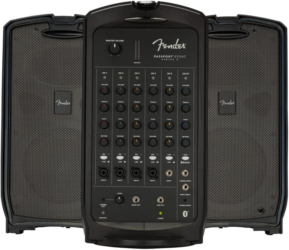 Fender Passport Event Series 2,Black, with 2-Year Warranty
