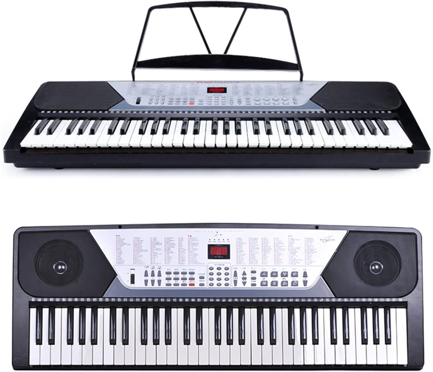 KESHUO Electric Keyboard Digital Keyboard 61-Key Standard Key Piano Keyboard