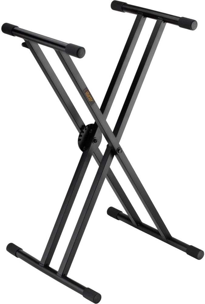 EXPRESSIVE E Osmose 61-Key Synthesizer and MPE Controller Bundle with Auray KSCL-2X Double-X Keyboard Stand, Auray PBS-17 X-Style Piano Bench, Auray FP-P1L Sustain Pedal and Kaces KKC-MD Dust Cover