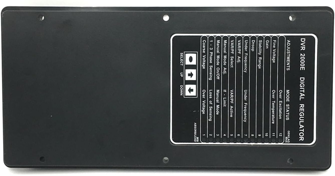 Automatic Voltage Regulator DVR2000E AVR Generator Voltage Regulator Stabilizer Marathon Alternator Spare Parts