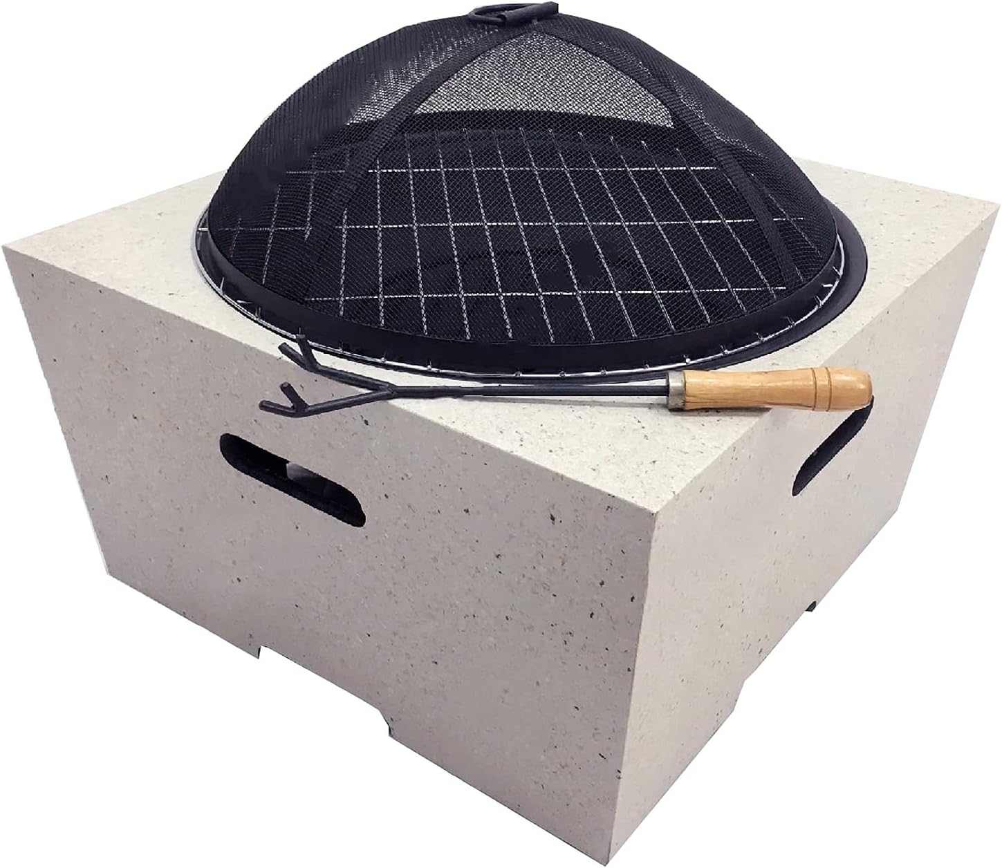 Fire Pit Wood-Burning fire Pit, Bonfire Wood-Burning Terrace and Backyard fire Pit, Used