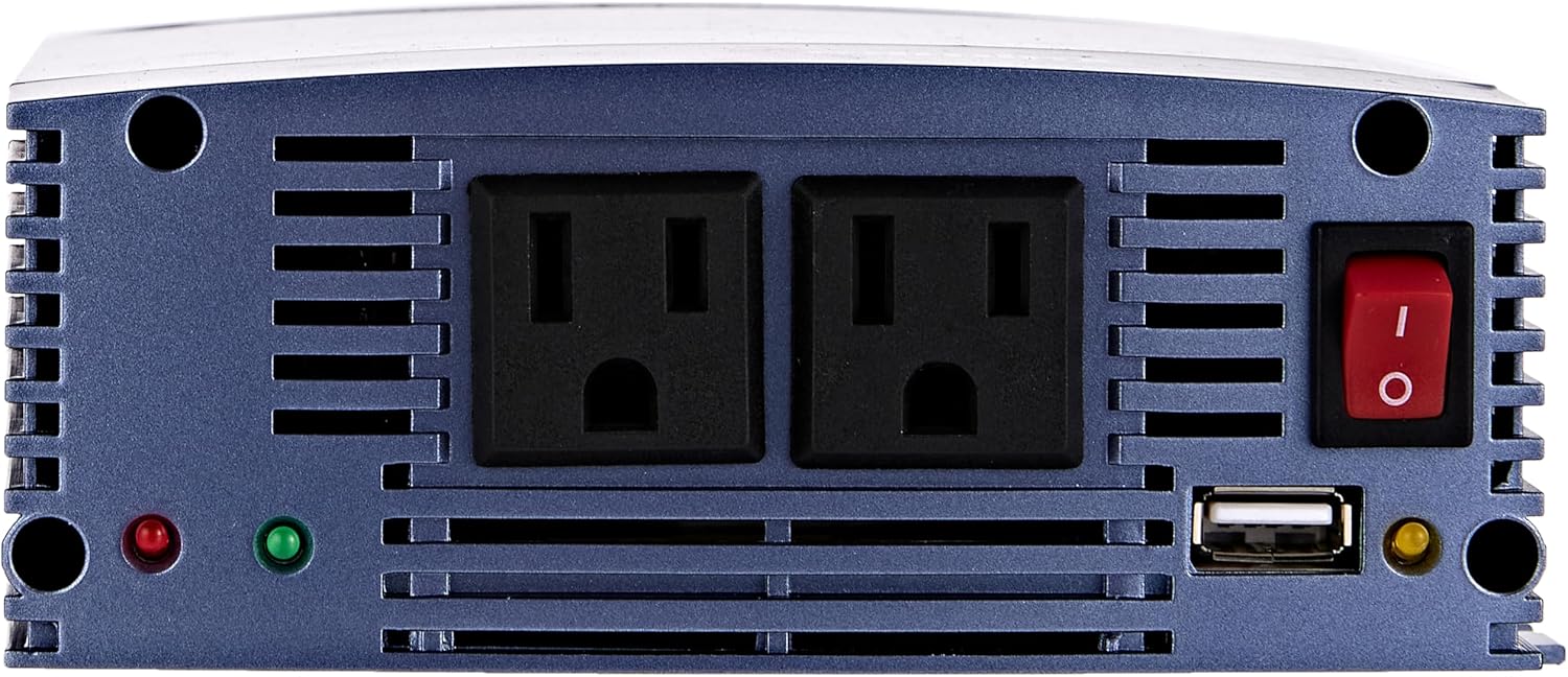 Samlex America Samlex Solar SSW-350-12A SSW Series Pure Sine Wave Inverter, Gray