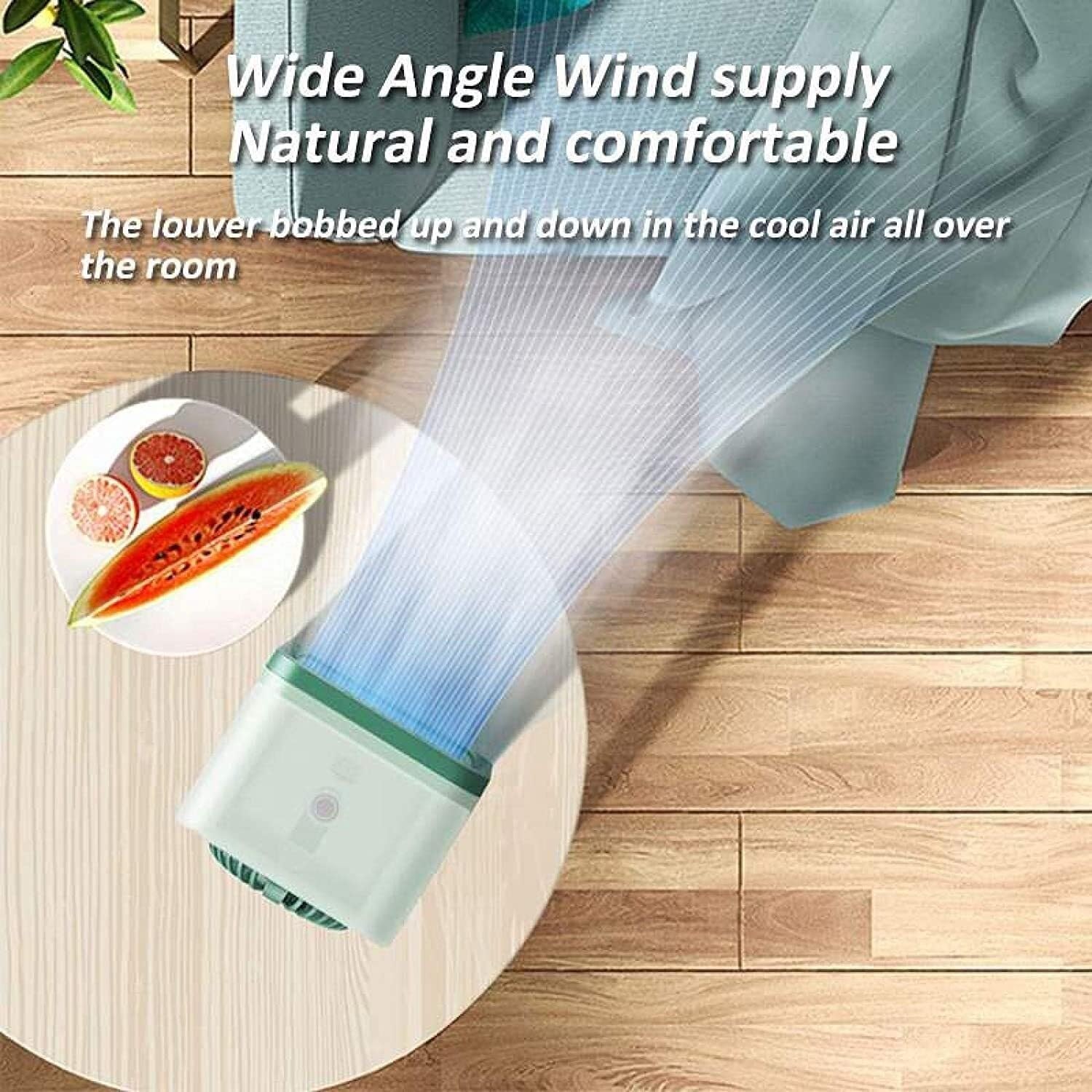 Portable Cooling Fan, USB 3 Speed Office Household Air Cooler Multi-Function Humidifier Air Conditioner