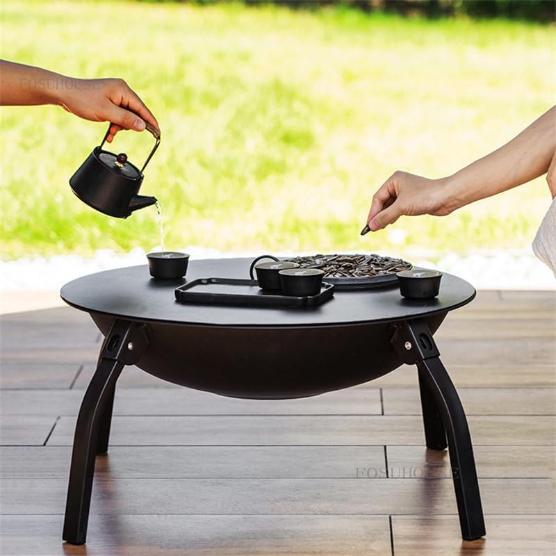 Outdoor Fireplaces Household Fire Pit Courtyard Villa Heating Stove Outdoor Charcoal BBQ Multifunctional Indoor Fire Pits