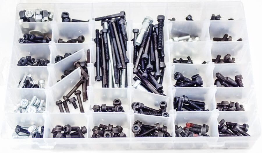 Replacement for 340 PIECE HARDWARE KIT SCREWS BOLTS ETC FOR HUSQVARNA CHAINSAWS