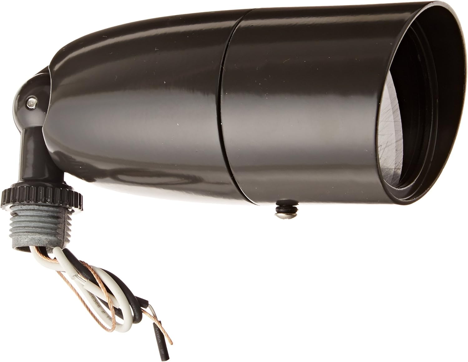 RAB Lighting LFP16A Sleek Floodlight, PAR16 Type, Aluminum, 60W Power, 650 Lumens, 120V, Bronze Color