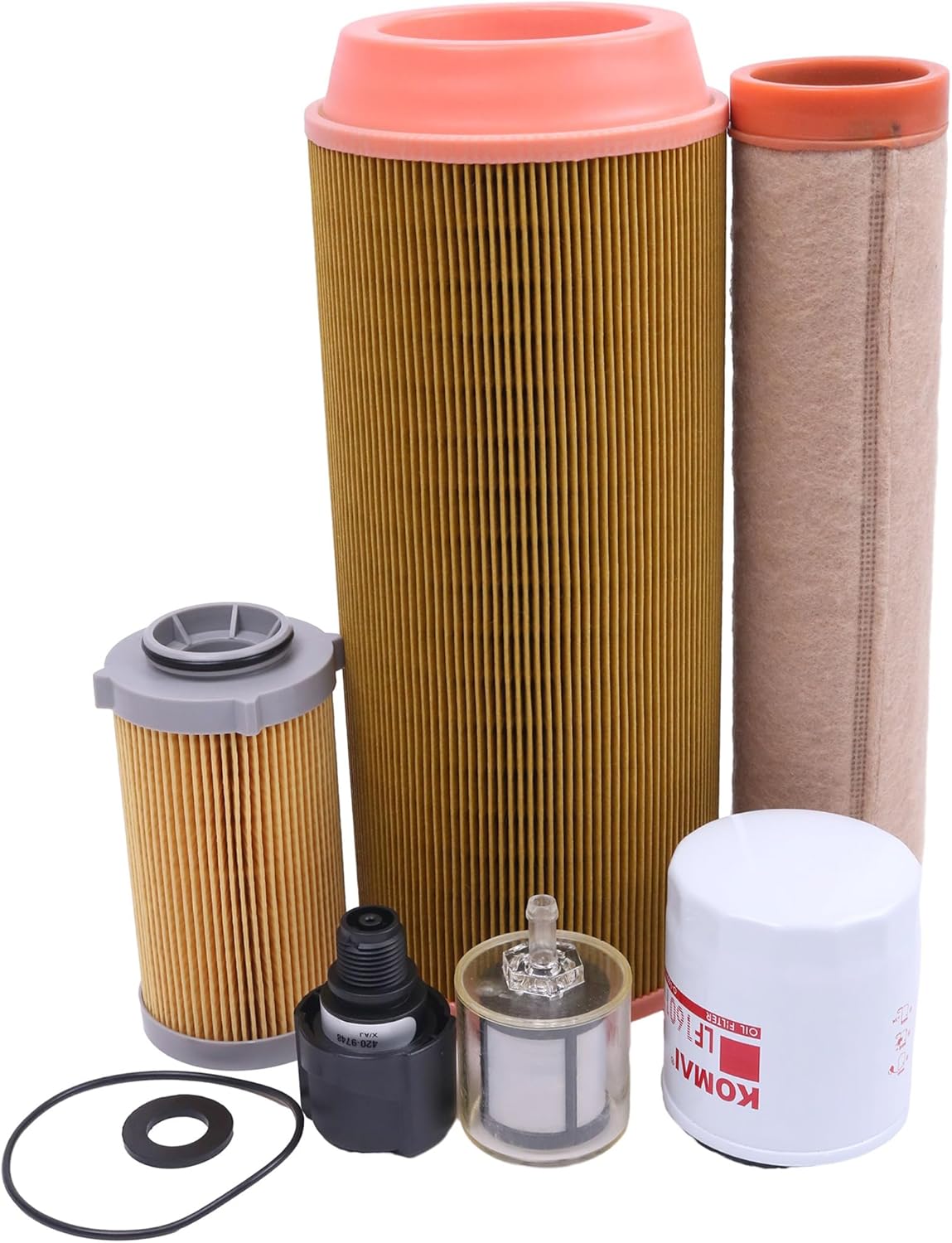New 500 Hours Filter Kit 220-1523 415-2592 415-2593 416-5884 363-5819 420-9748 Compatible with CAT 239D & 249D