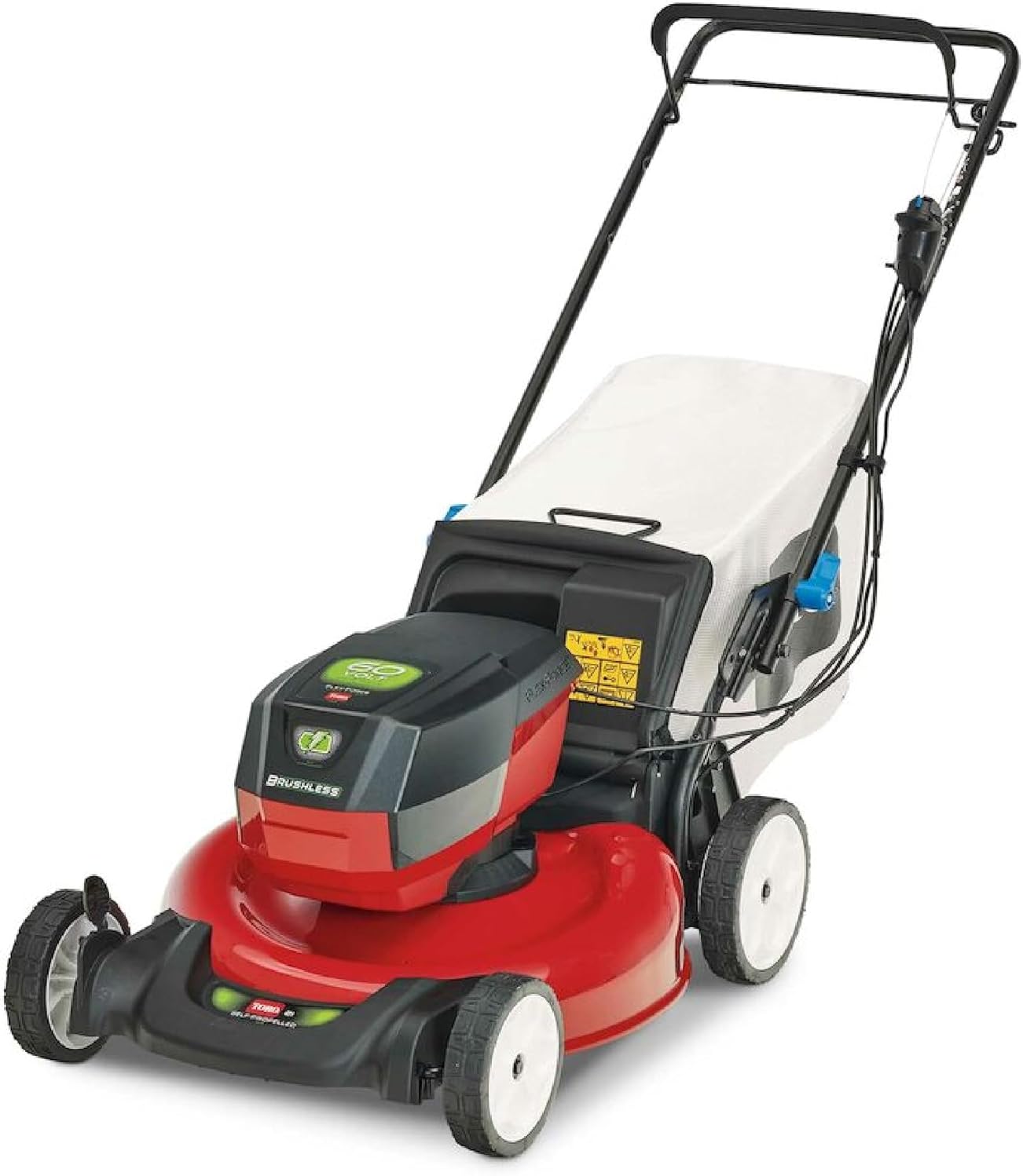 Recycler SmartStow 21 in. 60-Volt Max Lithium-Ion Cordless Battery Walk Behind Mower RWD (Tool-Only)