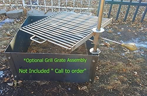 Square Fire Pit Campfire Liner 36