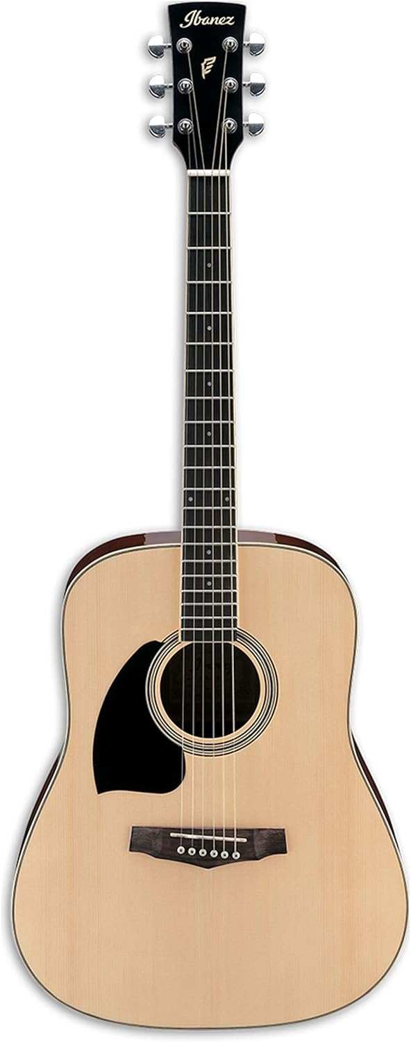 Ibanez PF15 Performance Left-Handed Acoustic Guitar, Natural High Gloss