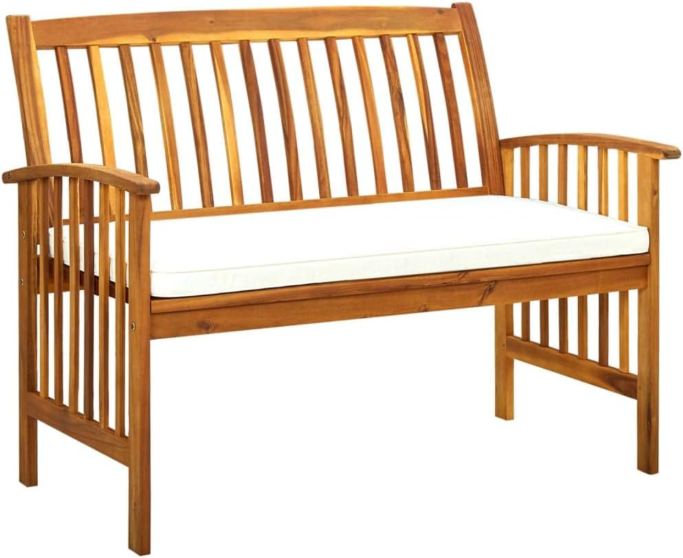 Patio Benches Patio Bench with Cushion 46.9
