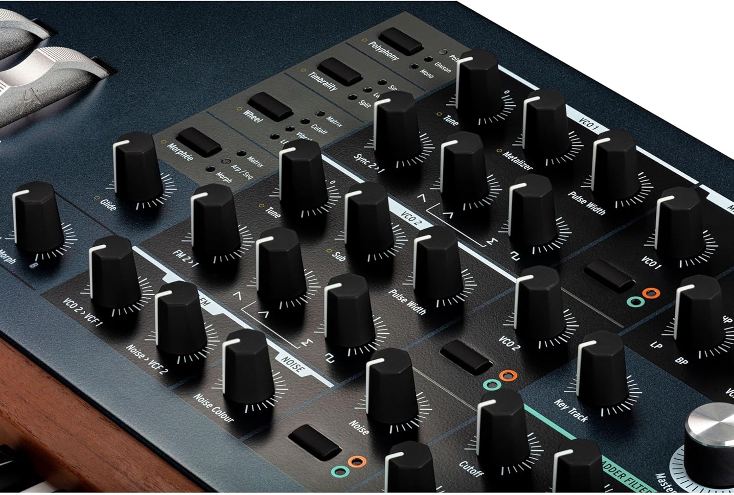 Arturia PolyBrute 6-Voice Polyphonic Morphing Analog Synthesizer Natural Wood