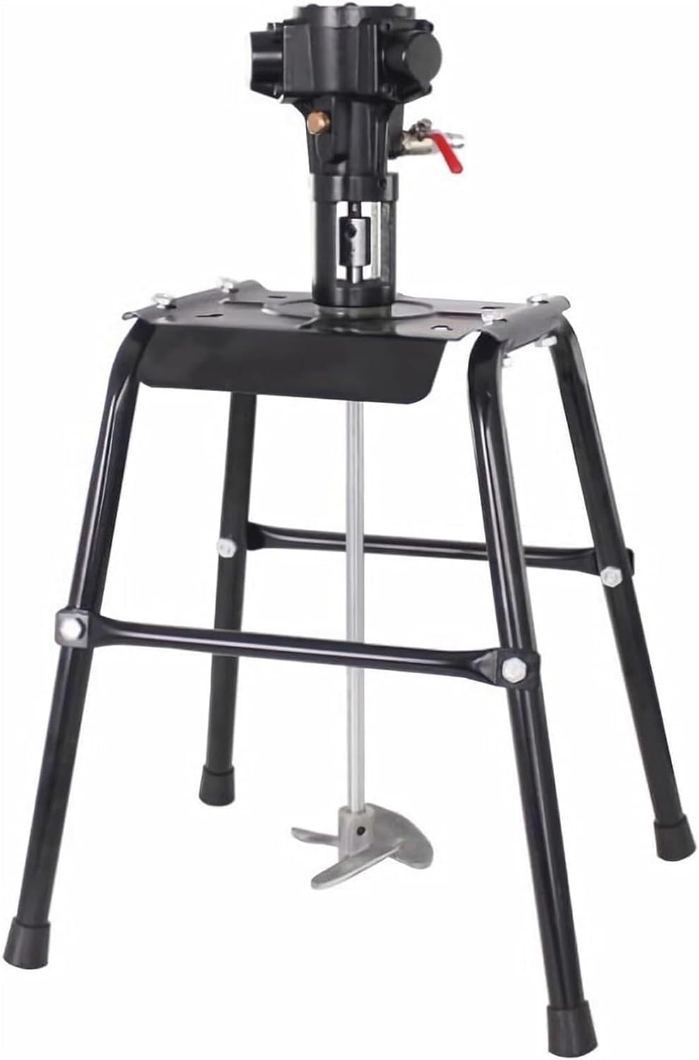 Pneumatic Paint Mixer Machine, 5 Gallon Platform Type Stirring Machine, Stainless Steel Air Mixer Machine, for Paint Coating Materials Viscous Liquid Ink Mix Tool