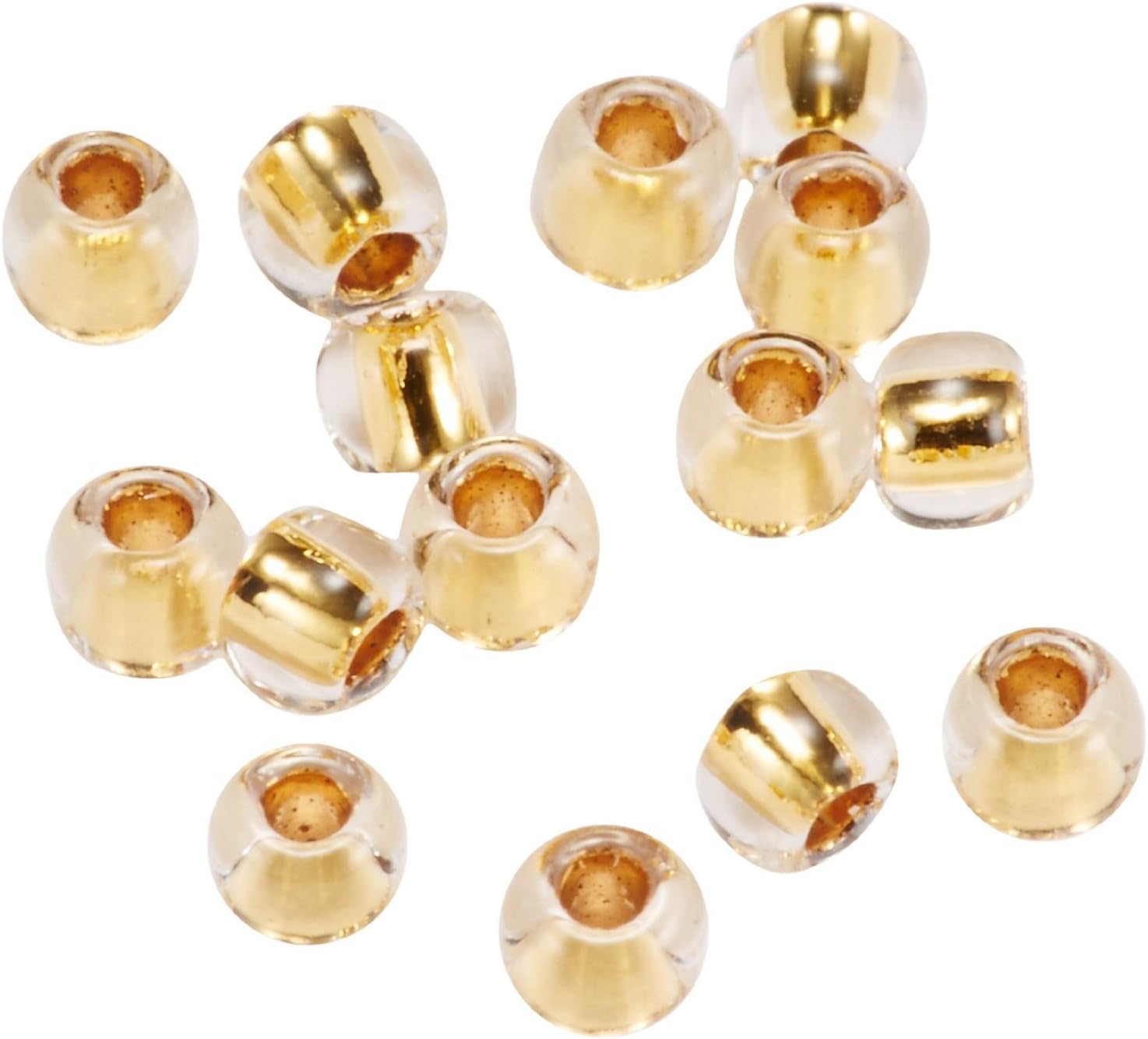 TOHO Round Small Beads, 6 Bundles, Thread Threading Beads, Outer Diameter Approx. 0.09 inches (2.2 mm), No. 701, 192.8 ft (60 m)