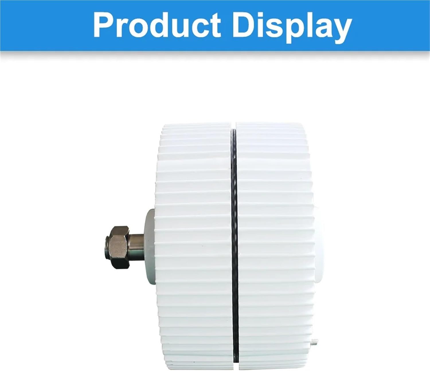 Permanent Magnet Generator 1000W 1500W Wind Turbine Generator 12V 24V 48V PMG Water Turbine Hydro Alternator Free Energy Camping(With Base,SINGLE SHAFT_96V_1500W)