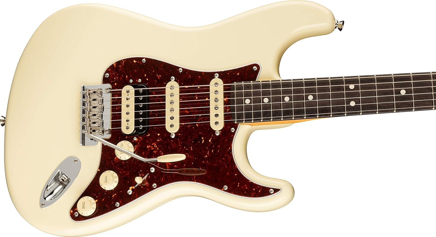 Fender American Professional II Stratocaster HSS - Olympic White with Rosewood Fingerboard