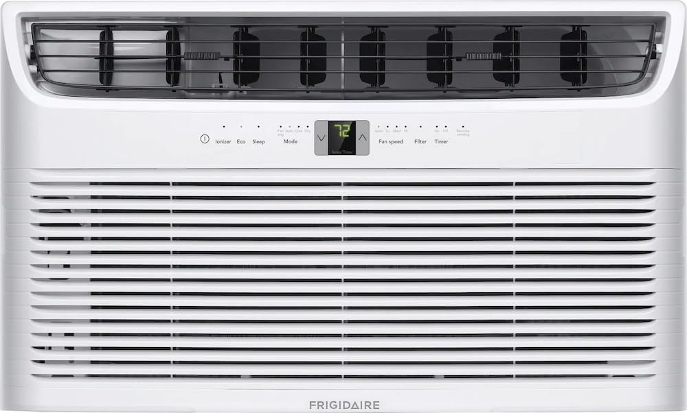 Frigidaire Through-the-Wall Room Air Conditioner, Remote Control, Washable Filter, Timer & Sleep Mode, 115/120V, White (12,000)