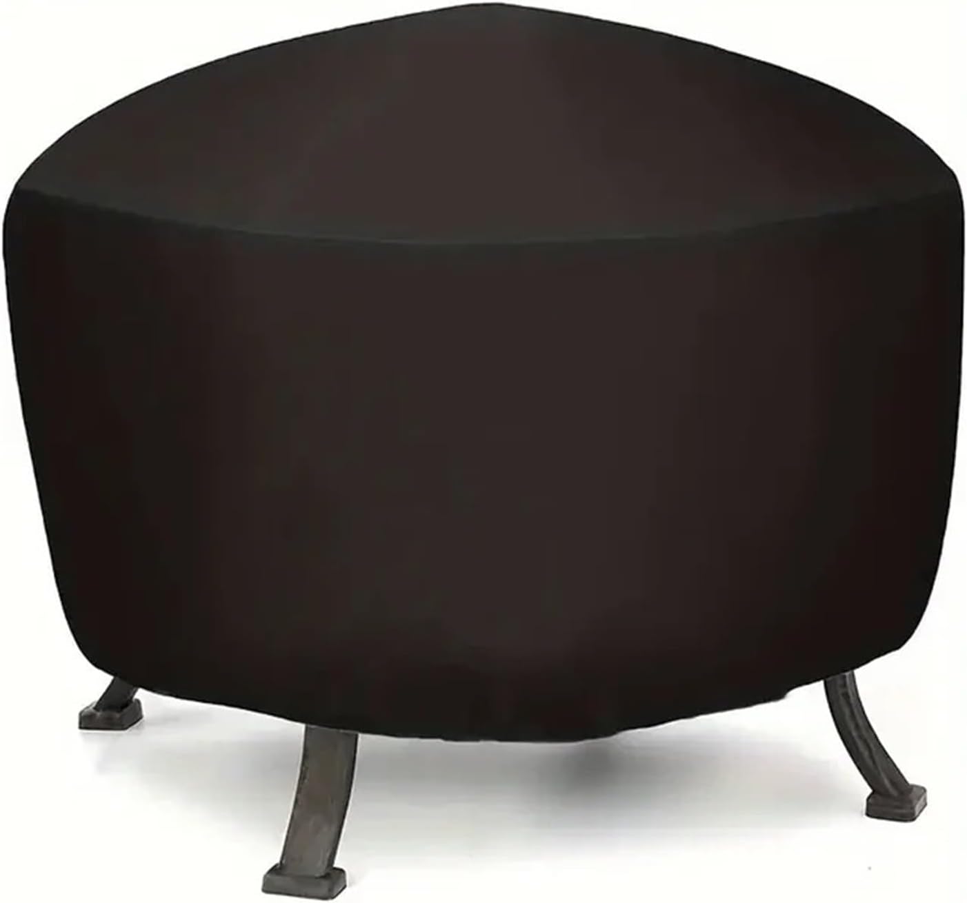 Pool Accessories Pool Cover 1pc Fire Pit Cover with Drawstring - Heat and Stain Resistant BBQ Grill Cover for Outdoor Protection