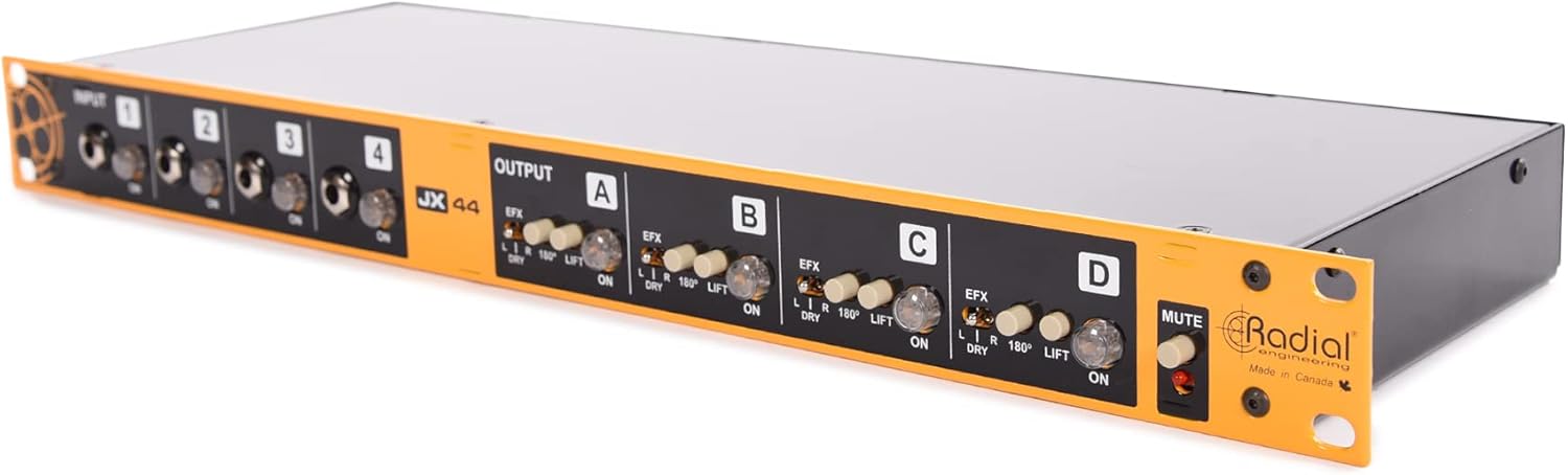 Radial JX44 V2 Concert Touring Guitar & Amp Signal Manager