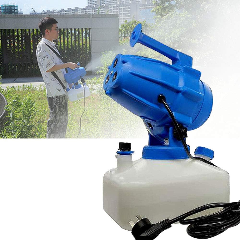 Electric ULV Sprayer Portable Fogger Machine Disinfection Machine, Disinfectant Sprayer for Public Places/Garden/Industrial Capacity Foggers