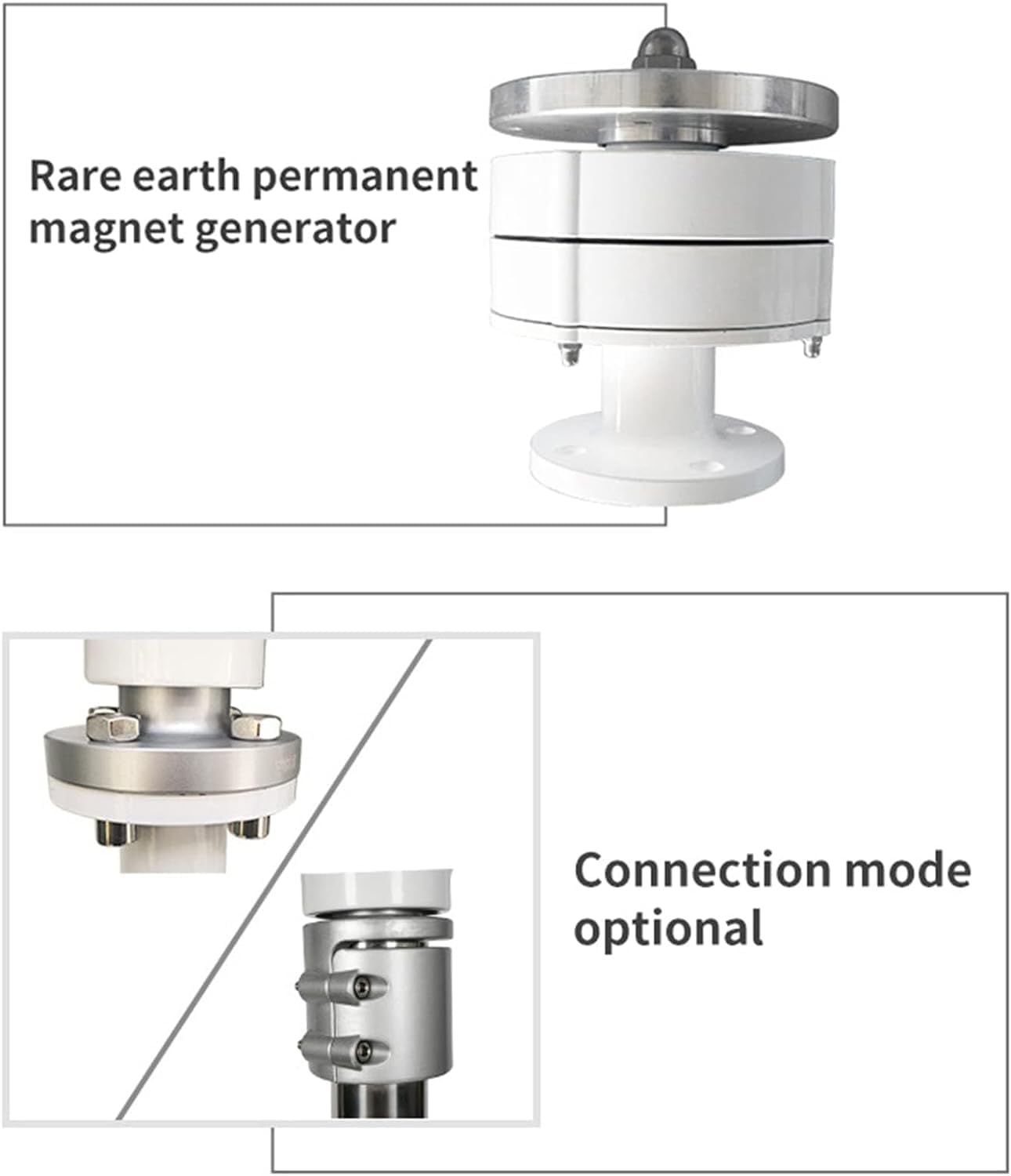 CAJUCA Efficiently 8000W Vertical Wind Turbine 12V 24V 48V 220V Small Lantern Wind Turbine Home Use Low Noise High Efficiency