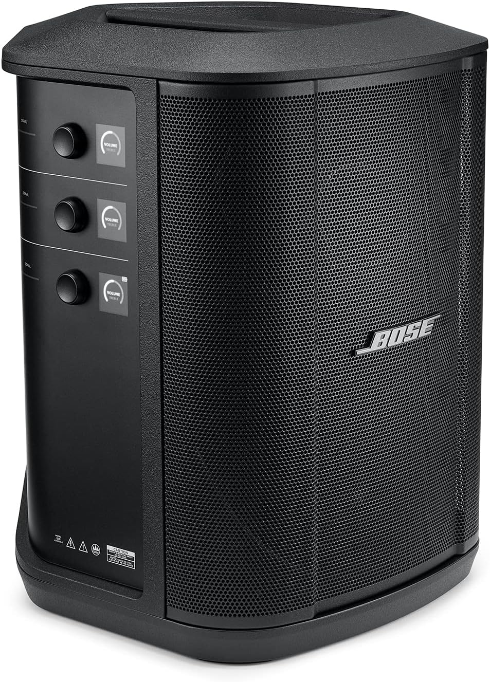 Bose S1 Pro+ All-in-One PA Speaker - Powered, Wireless PA System, Multiple Positioning Options, Ergonomic Carry Handle, Up to 11 Hours of Playtime, Black