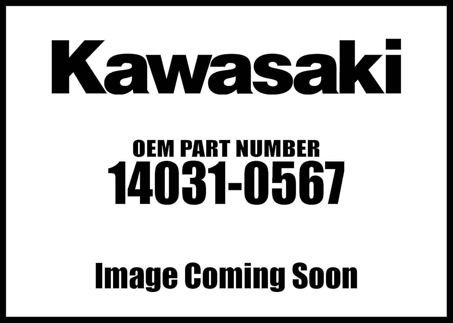 Kawasaki 2013-2015 Kx450f Cover Generator 14031-0567 New Oem