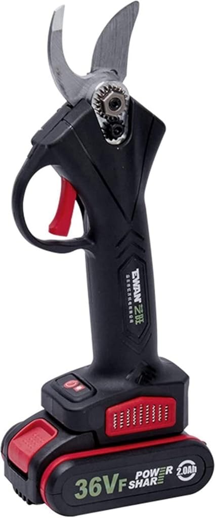 Professional Electric Pruning Shears Cordless Electric Garden Pruning Shears Rechargeable Lithium Battery Portable Tree Branch Pruner Cutting Diameter 25mm