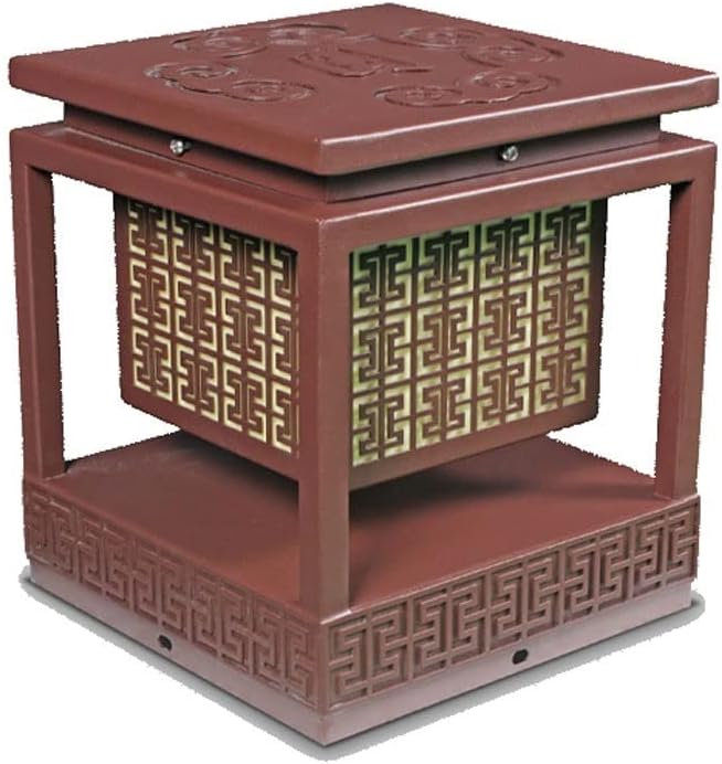 Simple Modern Home Outdoor Post Lights Villa Garden Patio Lights Decoration Lawn Lamp Landscape Lighting Device Community Energy Saving Street Lamp