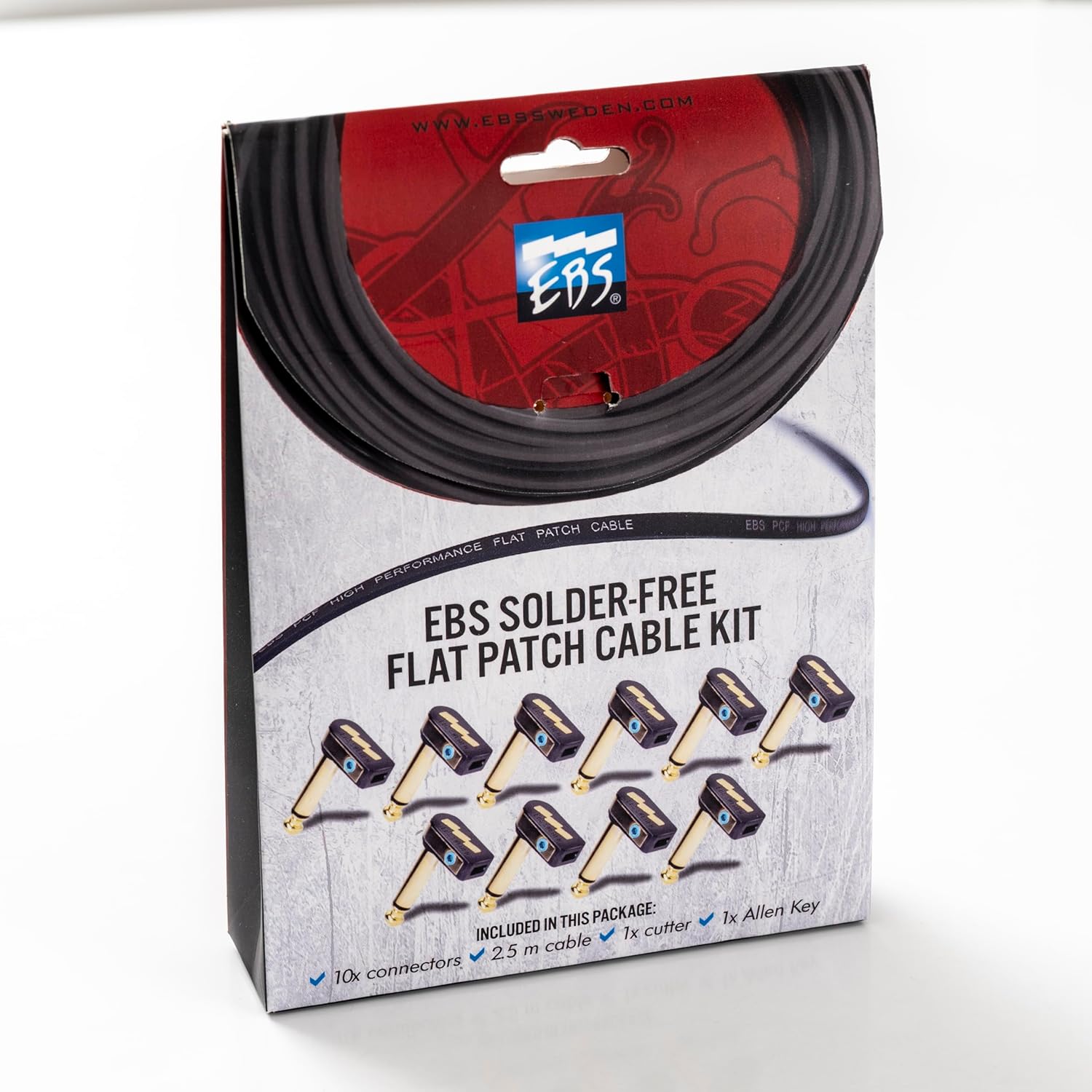 EBS SFC-K10J Solder Free Flat Patch Cable Kit