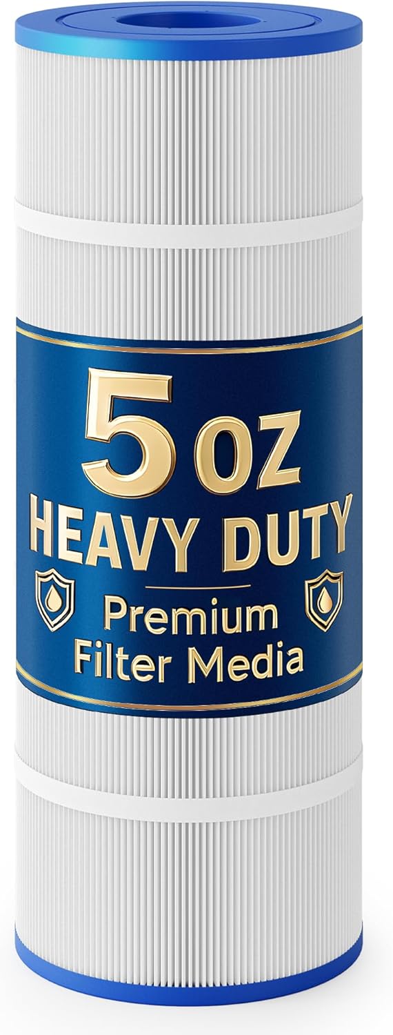 Upgraded C200S Pool Filter Cartridge Replacement, Compatible with Hayward SwimClear C200S, Replaces CX200XRE, CS200E, Pleatco PA200S, Unicel C-9442, Filbur FC-1288, 5oz Heavy Duty Fabric