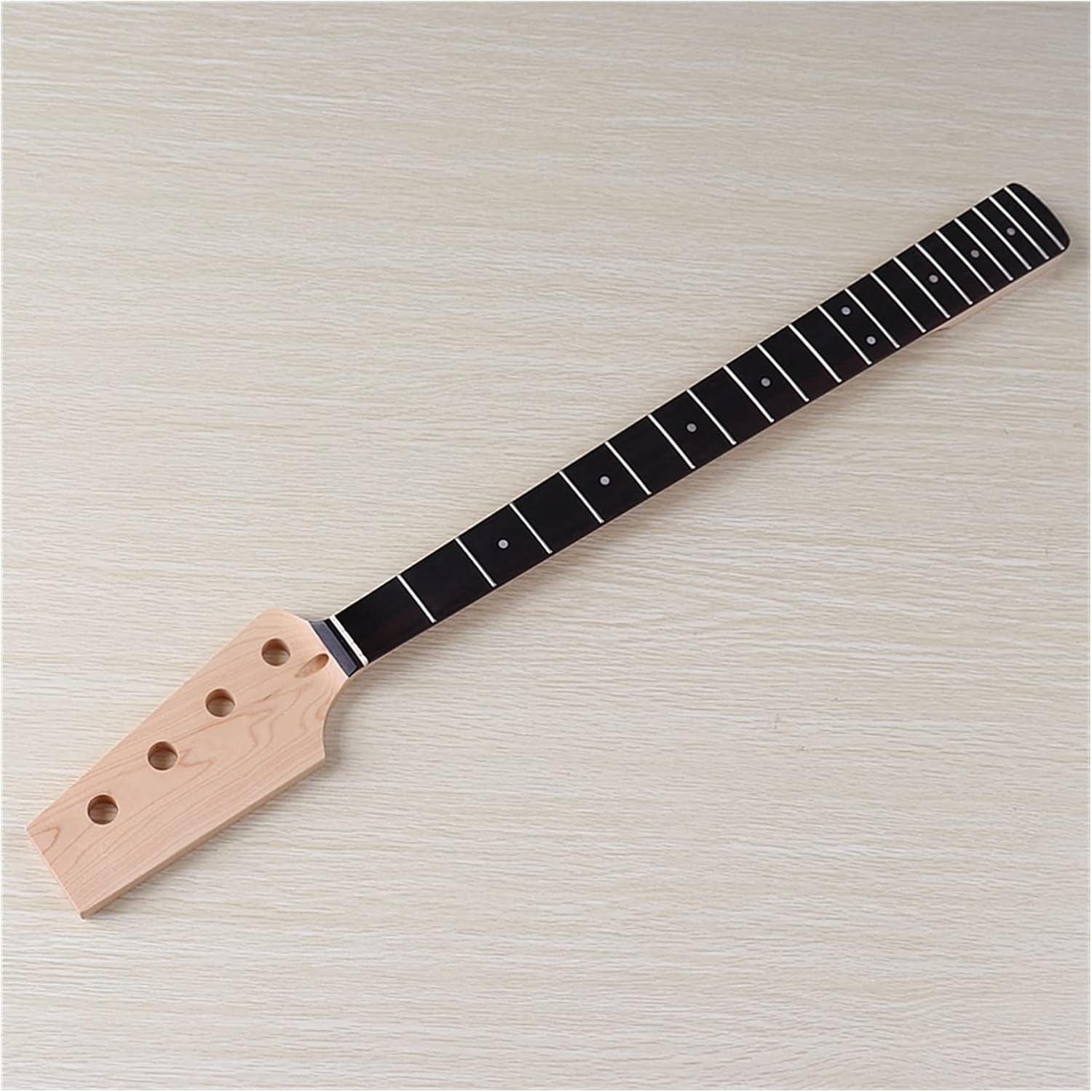 TSTS Electric Guitar Neck 4 String Guitar Neck Maple 20 Frets with Middle Line Left & Right Hand Guitar ​Neck Replacement (Color : Left Hand)