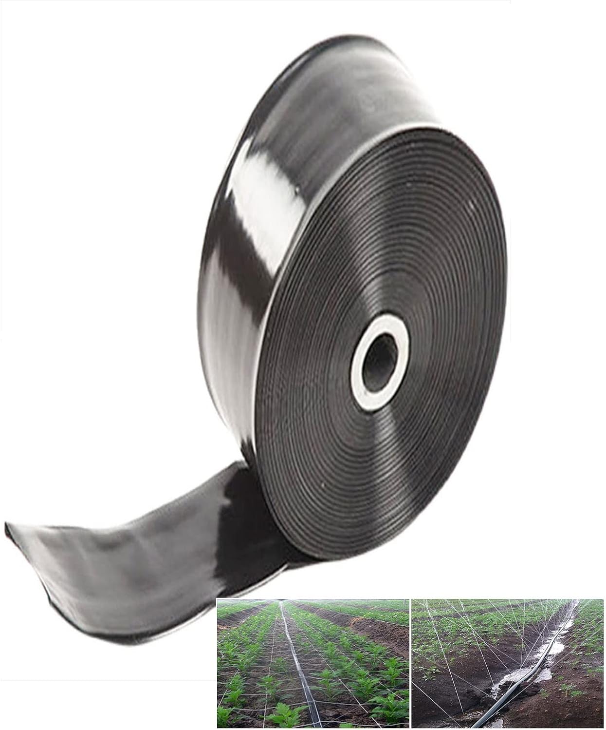 Pool Above Ground Pool Backwash Hose, Heavy Duty Reinforce PVC Lay Flat Water Discharge Hoses for Drain Pools Agricultural Irrigation