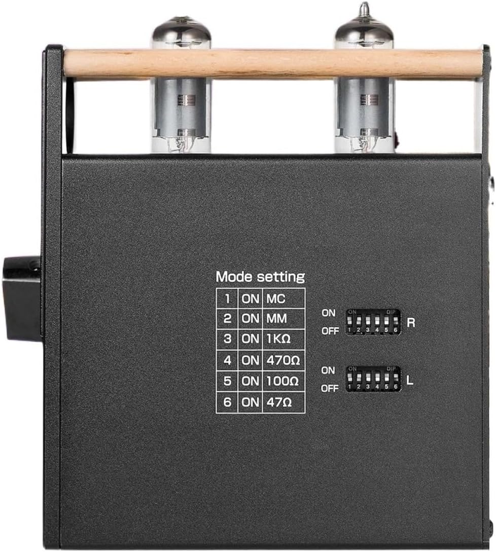 T3 Plus Mini Vacuum Tube Preamplifier MM/MC Phono Preamplifier Desktop Headphone Amplifier