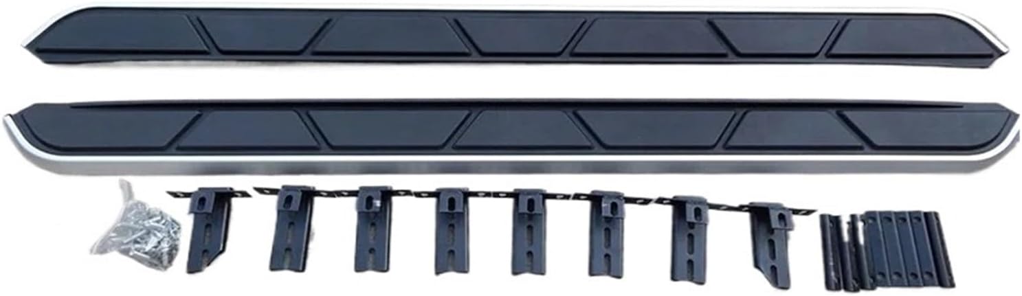 Running Boards Car 4x4 Other Exterior Accessories Side Step Fixed Running Board Nerf Bars Compatible for VW TIGUAN L 2017