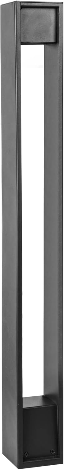 WAC Landscape Lighting, Gate LED 12V Bollard Light 2700K Warm Built-in LED in Black