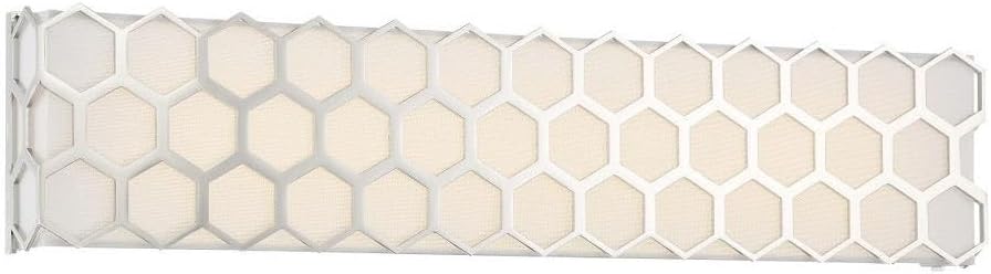 George Kovacs P1894-613-L Missing Link LED Bath, Polished Nickel