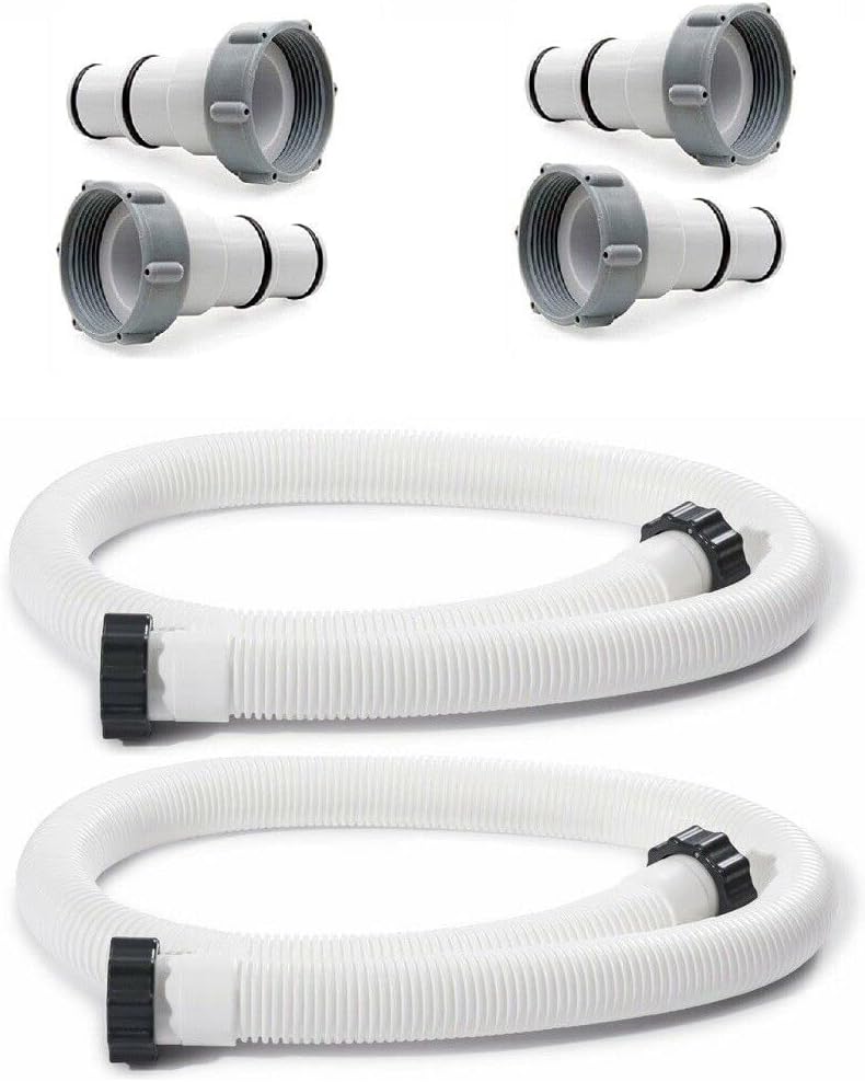 Replacement for Intex Replacement Hose Adapter A 2 Pack and 1.5 Diameter Pool Pump Hose 2 Pack