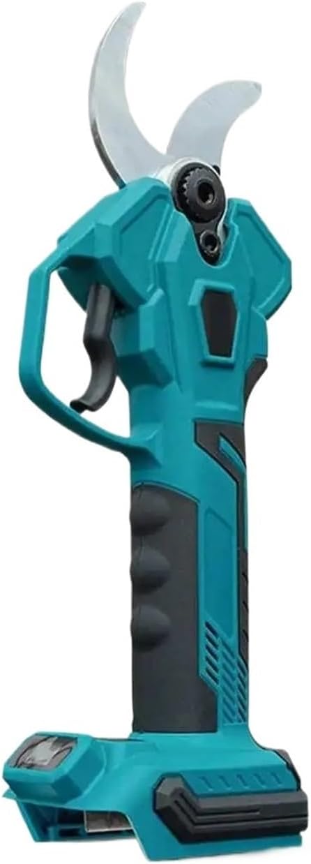 35mm Brushless Electric Scissors Pruner with 2.8m Telescopic Extension Pole Cordless Tree Bonsai Pruning Shear for 18V